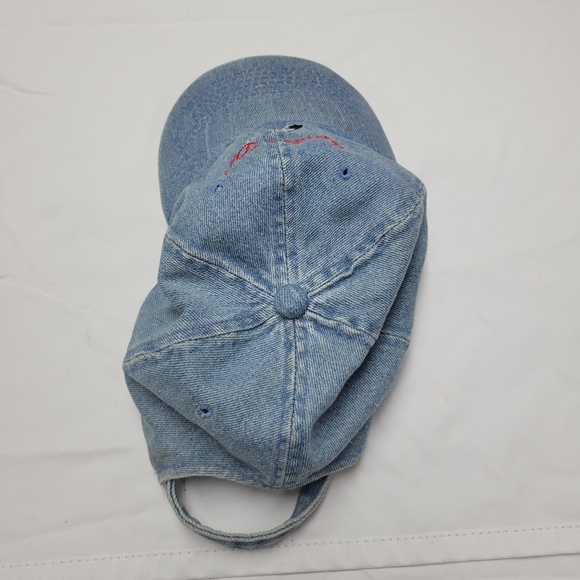 Fender Dan Denim Hat Cap Strapback - Picture 3 of 5